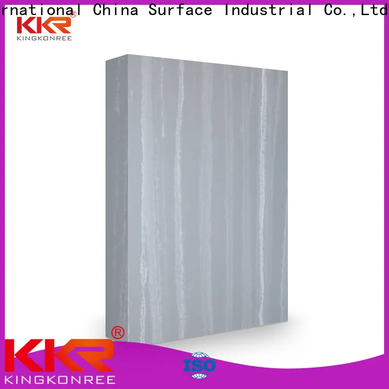 KingKonree hot selling solid surface sheets for sale from China for hotel 1