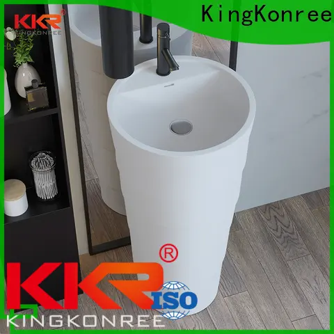 KingKonree thin bathroom sink stand supplier for hotel 1