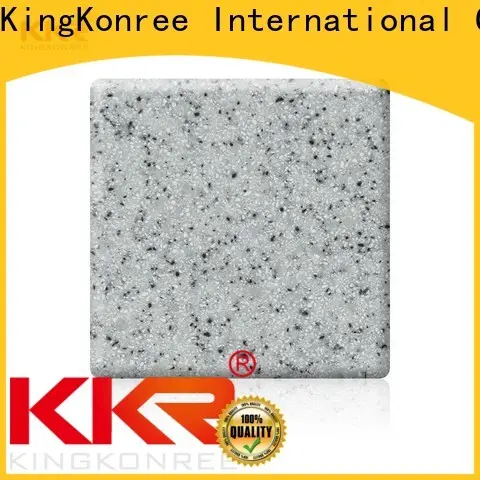 KingKonree gray solid surface cost per square foot design for room 1