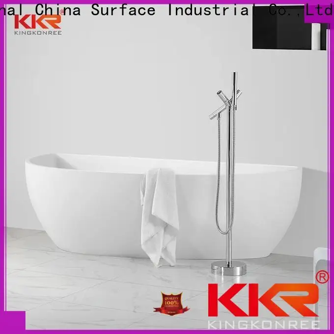KingKonree freestanding soaking bathtub custom for bathroom1 1