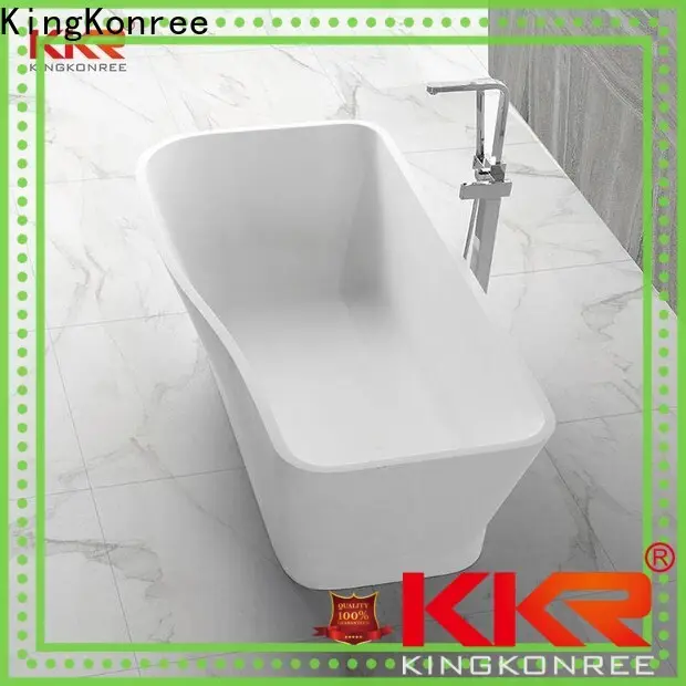 KingKonree quality modern soaking tub ODM for bathroom 1