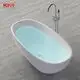 KingKonree resin freestanding bathtub custom for hotel 1