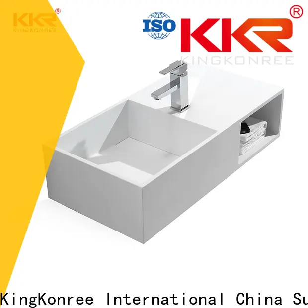 KingKonree wall mounted washbasin supplier for bathroom1 1