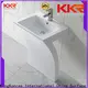 KingKonree pedestal wash basin supplier for motel 1