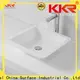 KingKonree elegant rectangle above counter basin cheap sample for room 1