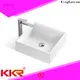 KingKonree top mount bathroom sink customized for home 1