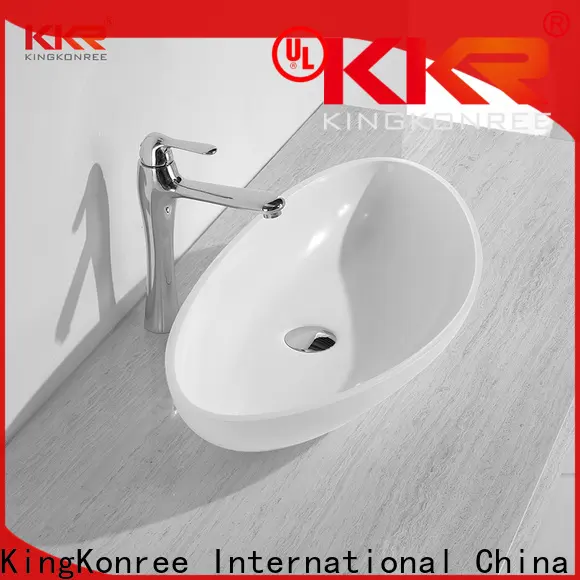 KingKonree above counter vessel sink supplier for hotel4 1