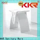KingKonree sturdy teak wood shower stool customized for home 1