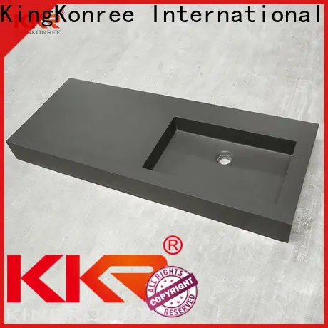 KingKonree bathroom hand basin cabinets manufacturer for motel 1