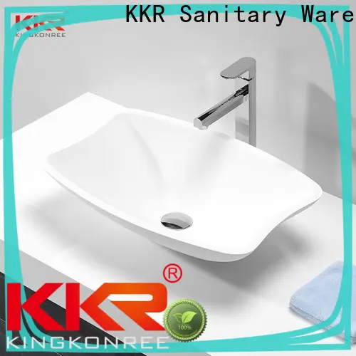 KingKonree sanitary ware table top wash basin at discount for room 1