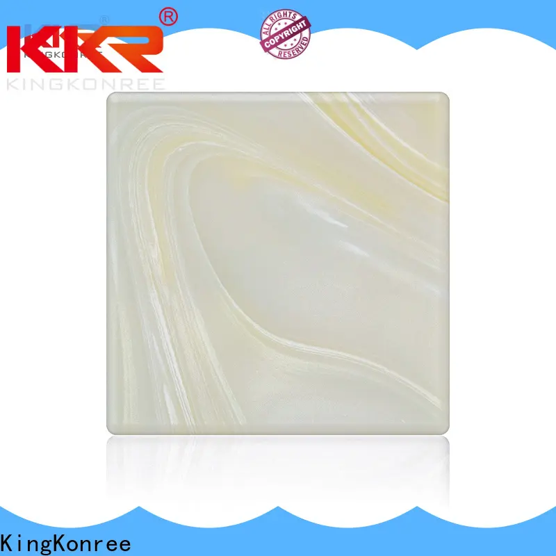yellow artificial translucent stone custom for hotel 1