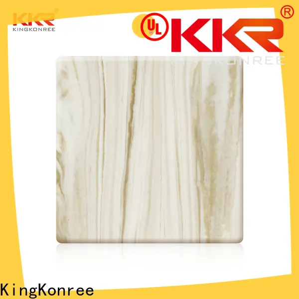 KingKonree solid surface sheet slabs design for indoors 1