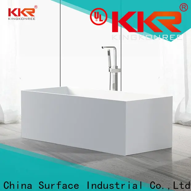 KingKonree freestanding deep soaking tub ODM for bathroom 1