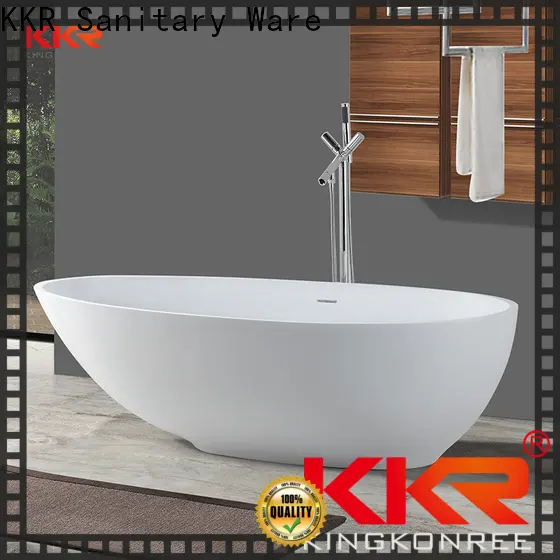 KingKonree stand alone acrylic bathtubs OEM for shower room 1
