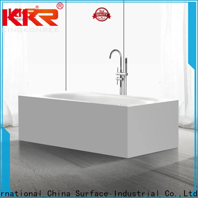 KingKonree high-quality freestanding soaker tubs for sale free design for hotel 1