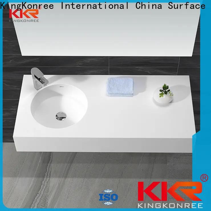 rectangle slim wall hung basin supplier for toilet 1