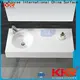 rectangle slim wall hung basin supplier for toilet 1