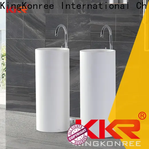 KingKonree rectangle basin stands for bathrooms factory price for motel 1