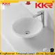 KingKonree white vanity wash basin manufacturer for hotel 1