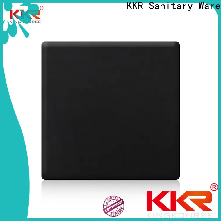KingKonree yellow solid surface countertops online manufacturer for restaurant 1