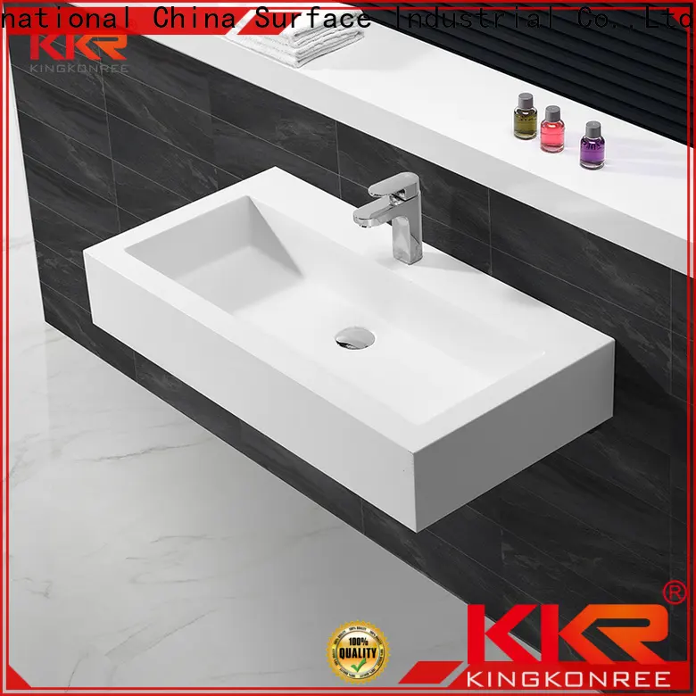 unique wall hung sink basin design for hotel 1