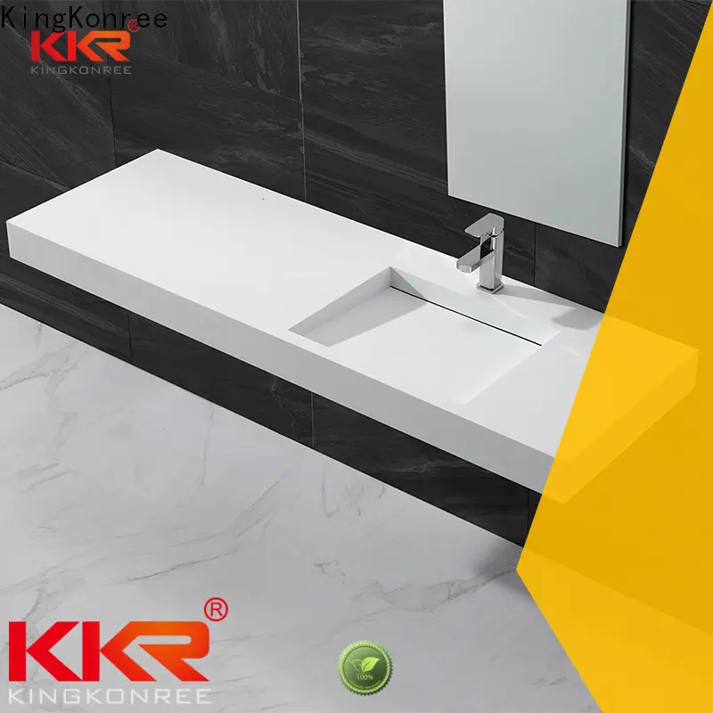 KingKonree crosswater wall hung basin customized for toilet 1