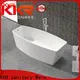 KingKonree matt stand alone soaking bathtubs ODM for hotel 1