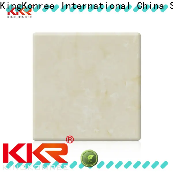 KingKonree acrylic solid surface sheet directly sale for indoors 1