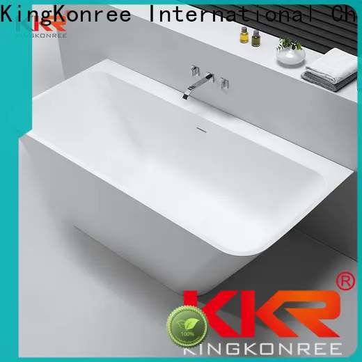 KingKonree on-sale solid surface freestanding tubs supplier for hotel 1
