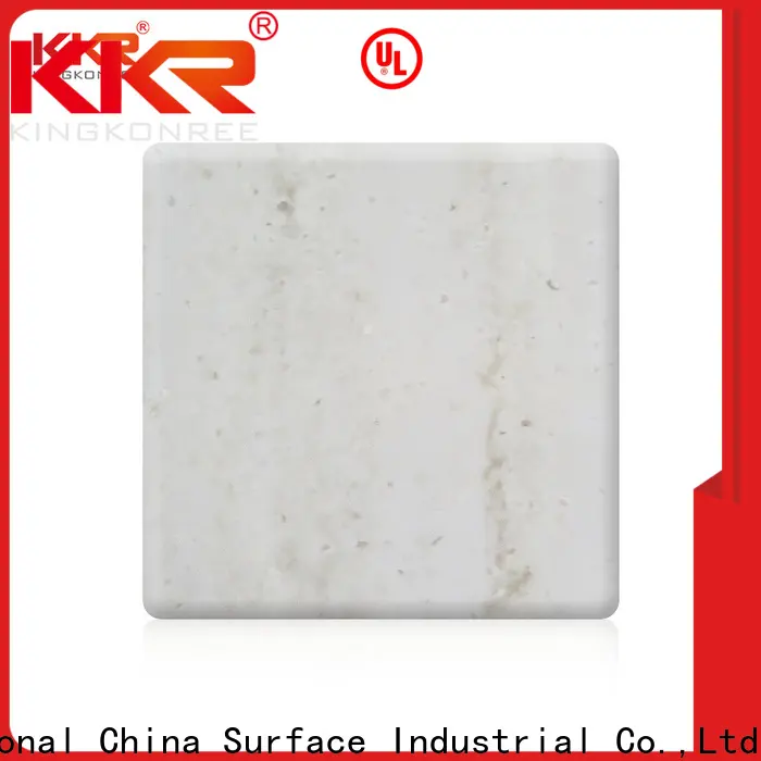 KingKonree modified solid acrylic sheet from China for room 1