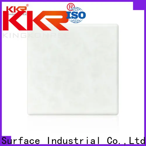 KingKonree translucent solid surface material supplier for motel 1