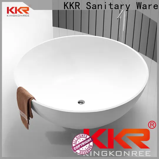 KingKonree quality man made stone bathtub OEM for shower room 1
