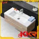 solid surface double basin cabinet sinks for motel 1