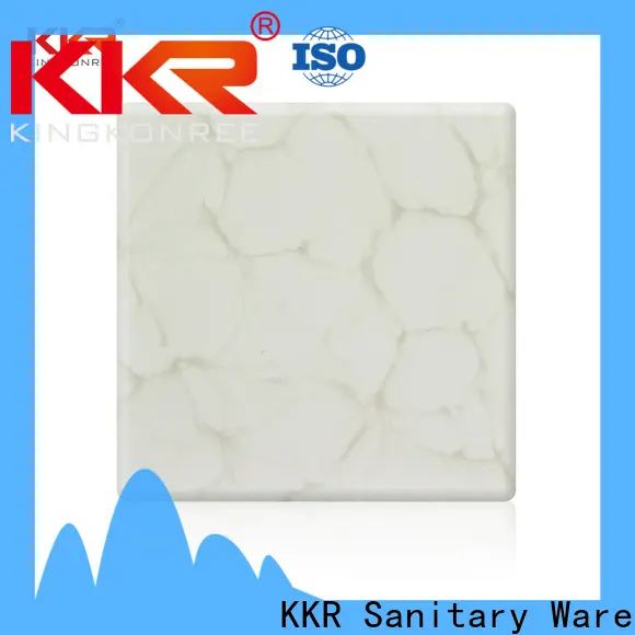 quality translucent solid surface under-mount for hotel 1
