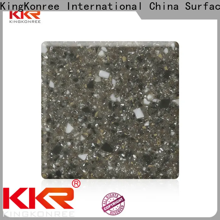 KingKonree 8ft solid surface countertops online manufacturer for restaurant 1