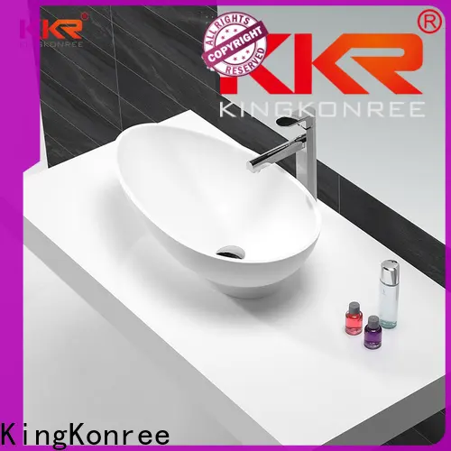 KingKonree oval above counter basin manufacturer for room1 1
