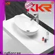 KingKonree oval above counter basin manufacturer for room1 1