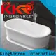KingKonree freestanding acrylic soaking tubs manufacturer for family decoration 1