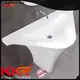 marble floor standing basin supplier for hotel 1