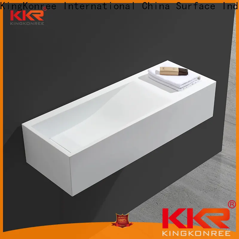 wall hung square wall hung basin customized for toilet 1