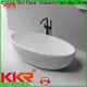 KingKonree marble rectangular freestanding tub at discount for family decoration 1