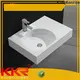 KingKonree wall hung wall mount for pedestal sink manufacturer for hotel 1