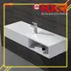 resin narrow wall mount sink manufacturer for hotel 1