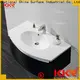 KingKonree professional mocha basin cabinet sinks for motel 1