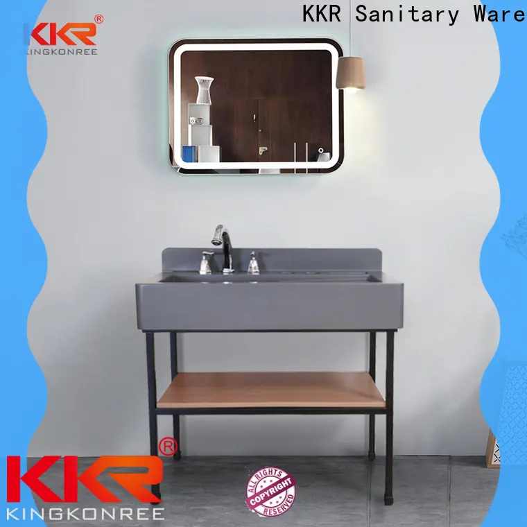 KingKonree best wood for bathroom vanity top latest design for hotel 1