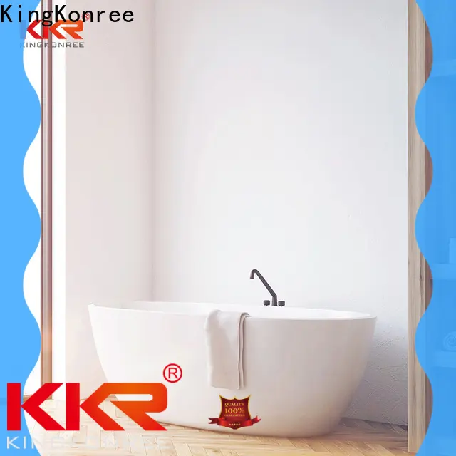 KingKonree modern stand alone bathtub manufacturer for shower room 1