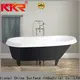 KingKonree white free standing bath for sale free design for shower room 1