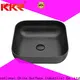 KingKonree durable round above counter bathroom basin cheap sample for home 1