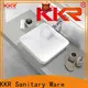 KingKonree above counter vessel bathroom sinks cheap sample for room 1