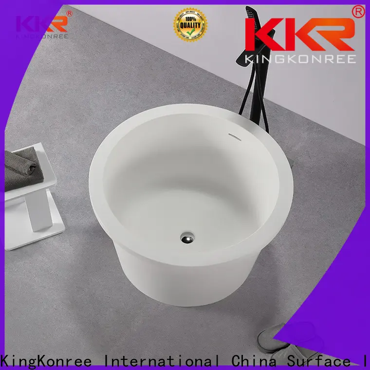 KingKonree quality stone freestanding bath supplier for bathroom 1